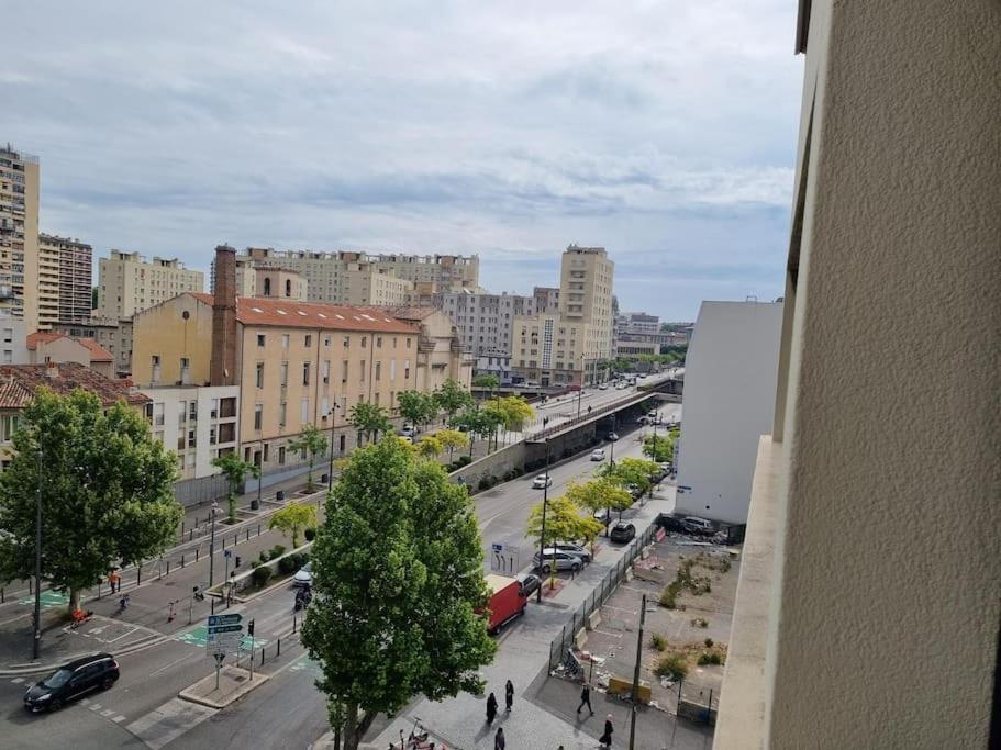 Vue Mer Et Et Notre Dame Centre Ville Avec Balcon Et Parking マルセイユ エクステリア 写真