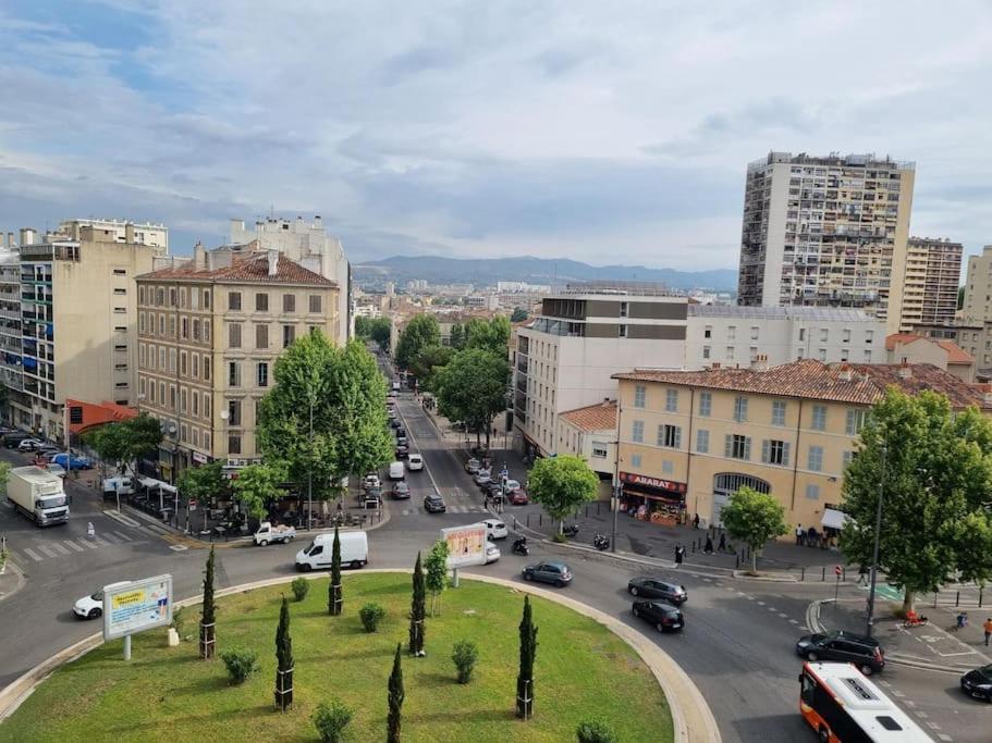 Vue Mer Et Et Notre Dame Centre Ville Avec Balcon Et Parking マルセイユ エクステリア 写真